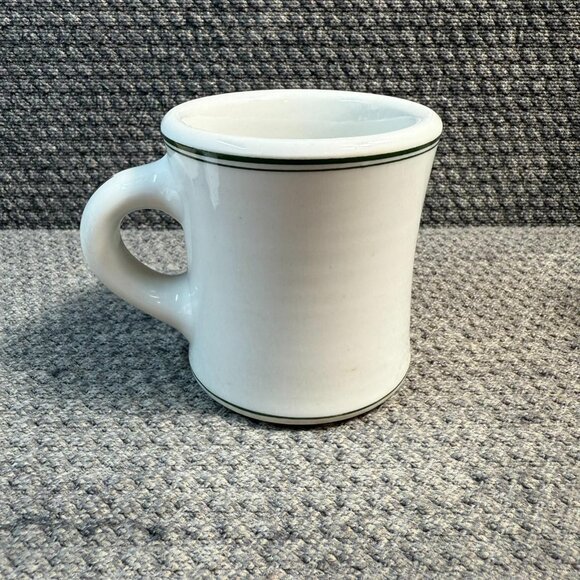 Sterling Vitrified China Restaurant Ware Mug East Liverpool Ohio USA 3.5"H 8oz - Picture 1 of 9